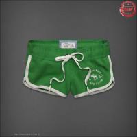 dames abercrombie athletic shorts 1892 groen Winkel Utrecht p9axn645